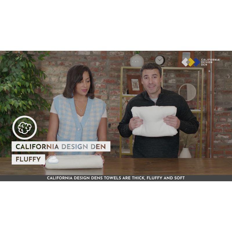 Hand Towels - 6-Pack, Softest 100% Cotton by California Design Den - Navy Blue, Six-Pcs Hand Towels