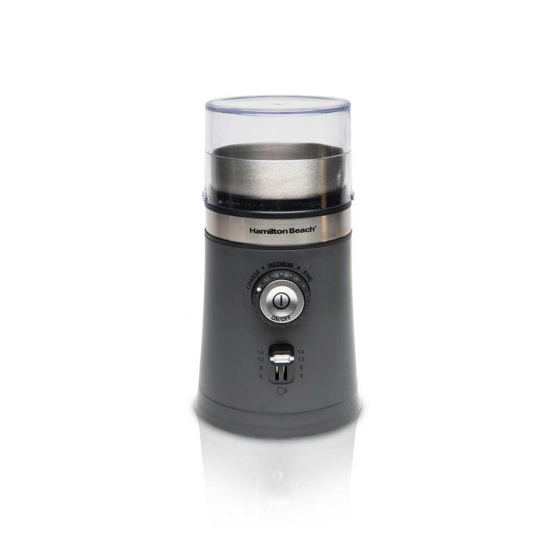 Hamilton Beach Hamilton Beach® Custom Grind™ Electric Coffee Grinder with Removable Stainless Steel Chamber and Adjustable Grind Control