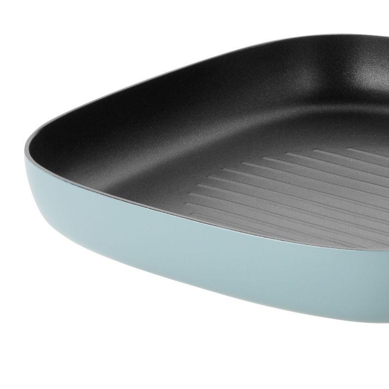 BergHOFF BergHOFF Leo Non-stick Aluminum Grill Pan 10.25", Sage