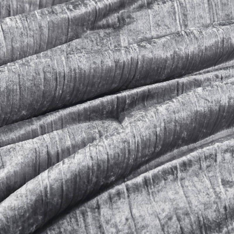 Madison Park Lee 5 Piece Crinkle Velvet Comforter Set