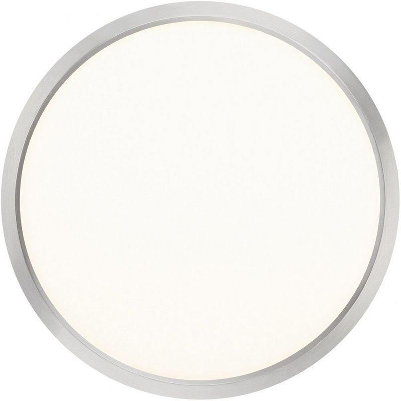 Quoizel Lighting Outskirts 1 - Light Flush Mount in  Brushed Nickel