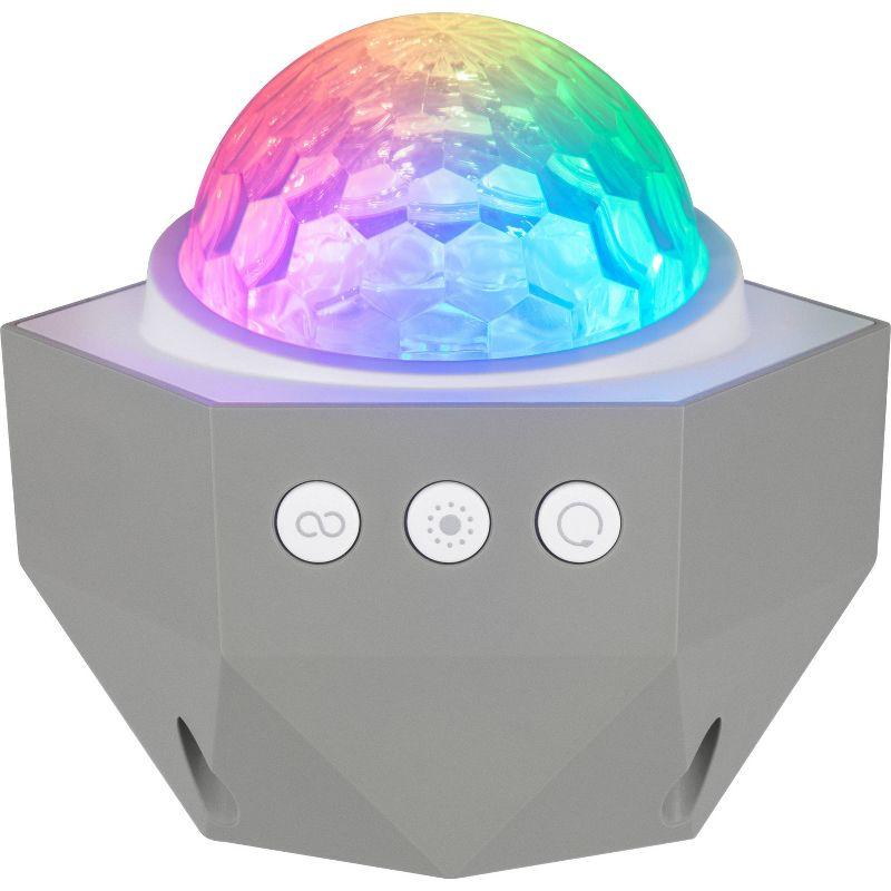 Gray LED Color Changing Nursery Night Light Projector