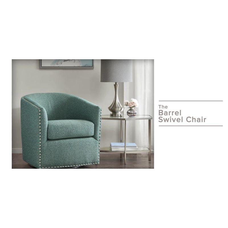 Sheldon Swivel Chair Teal