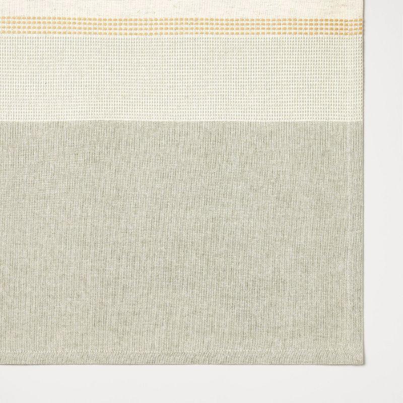 60"x104" Textured Striped Tablecloth Green - Threshold™ designed with Studio McGee