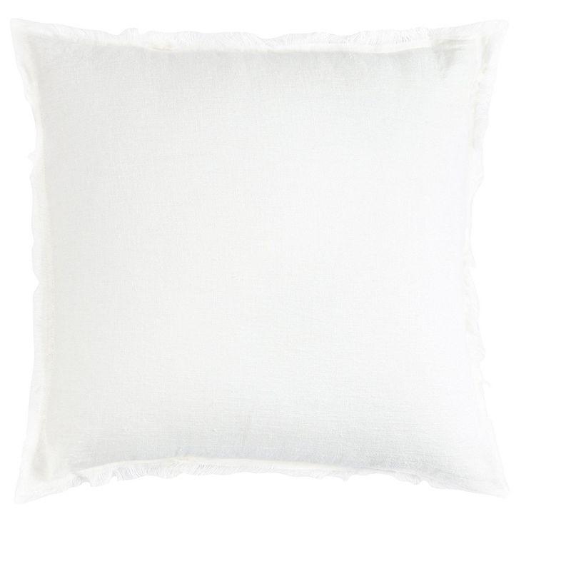 Luxe Fringed Throw Pillow