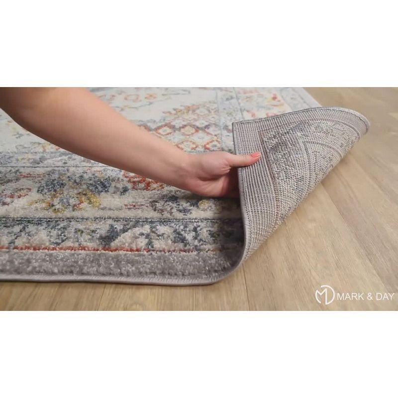 Mark & Day Var 5'2"x7' Rectangle Woven Indoor Area Rugs Taupe