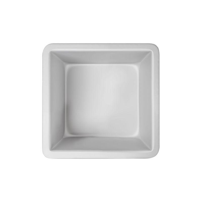 6.5" Square Anodized Aluminum Cake Pan