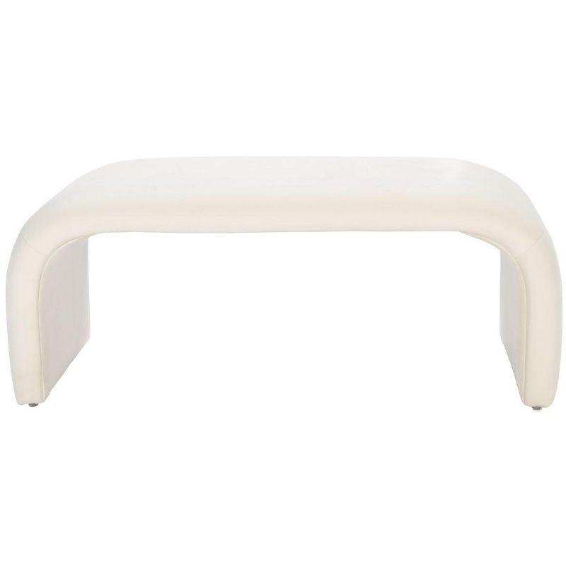 Tenko Bench - Cream - Safavieh