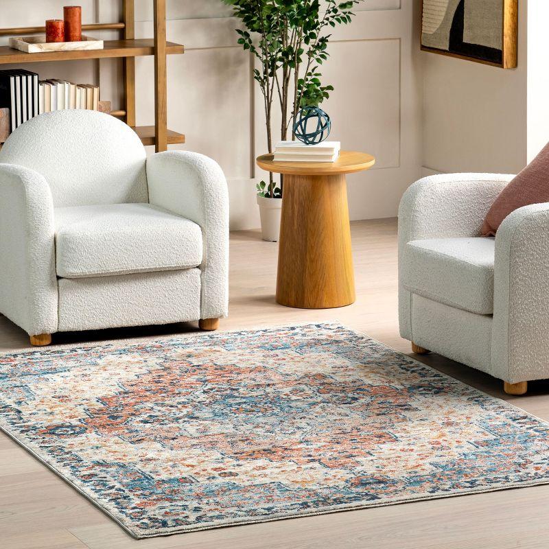 Nuloom Alessandra Millifleur Medallion Indoor Area Rug