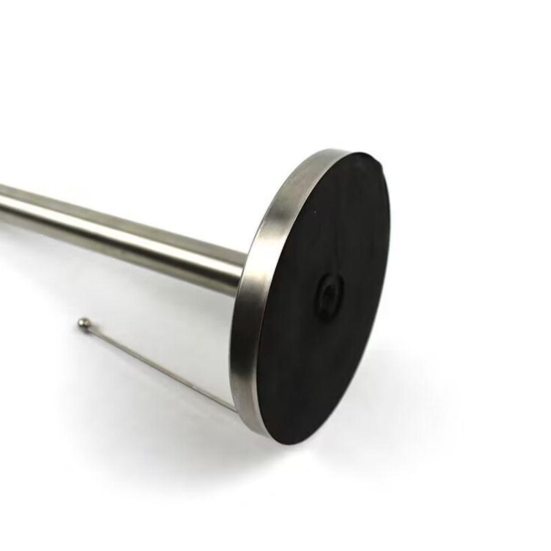 Greenspring Paper Towel Holder Dispenser Standing With Weighted Base Spring Arm For Kitchen,Bathroom,Bedroom In Stainless Steel GPH50N