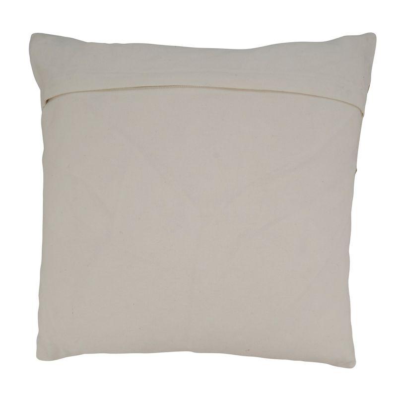 Saro Rosamund Collection Cotton Throw Pillow