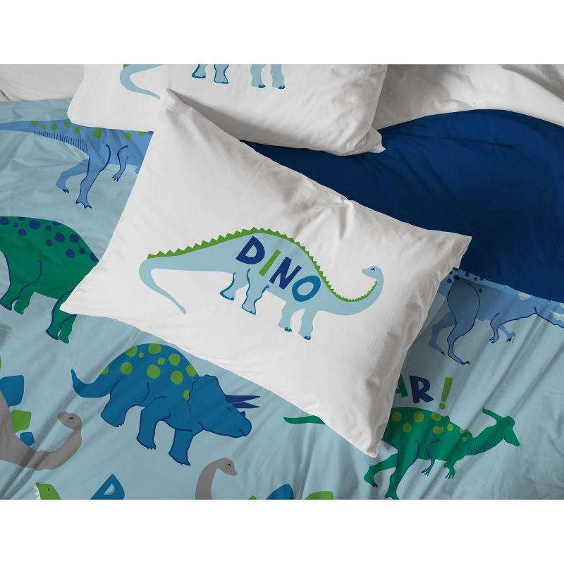 Sunny Side Up Dino Roar Bed Set