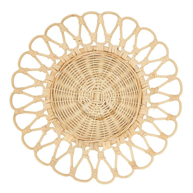 Saro Lifestyle Rattan Table Mats (Set of 4)