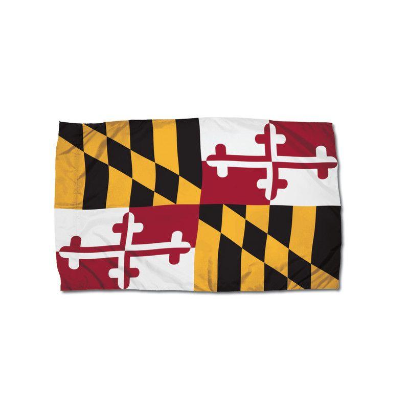 Maryland State Flag 3ft x 5ft Nylon with Brass Grommets