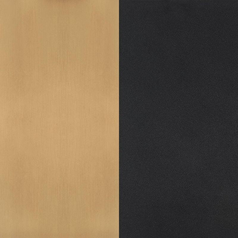 2-Pack Metal Plug-in Armed Wall Sconce Set