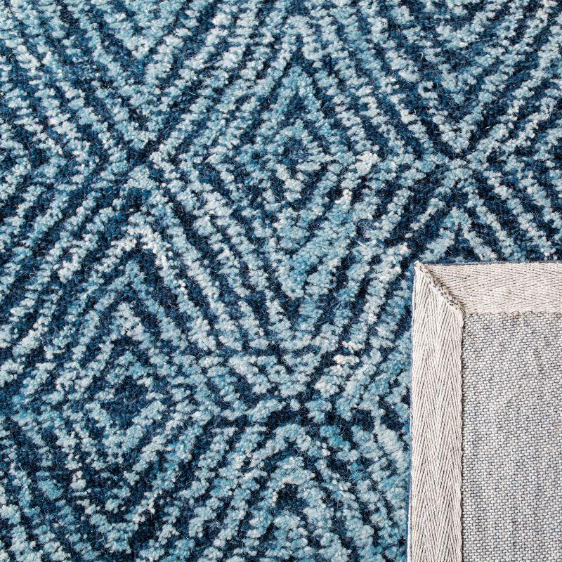 Capri CPR217 Hand Tufted Runner Rug - Navy - 2'3"x9' - Safavieh.