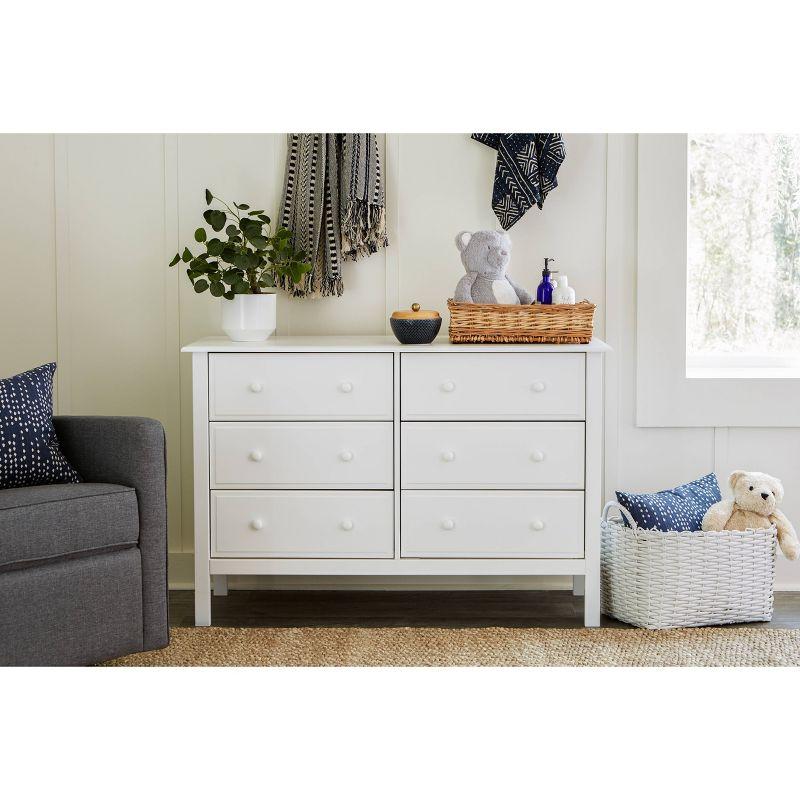 Jayden 6 Drawer 48" W Double Dresser