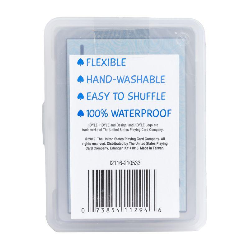 Hoyle Waterproof Clear Playing Card Game