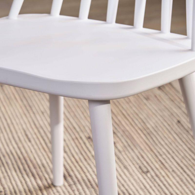 Gracie Oaks Farmhouse Spindle Back Dining Chairs,Set Of 2