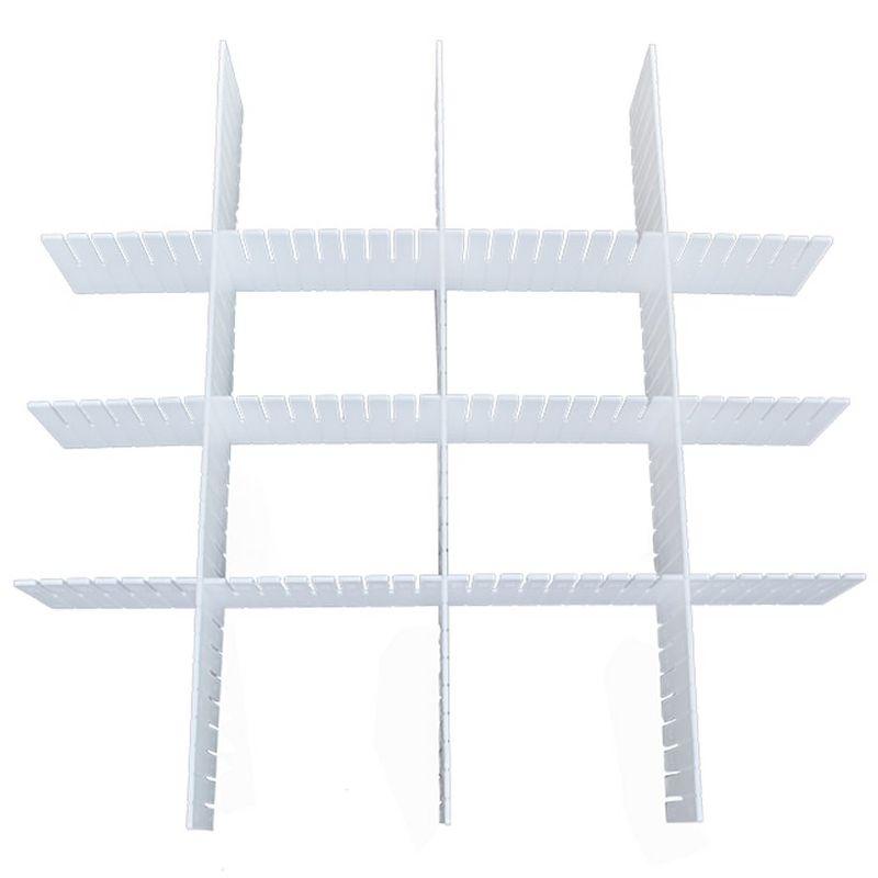 The Lakeside Collection 6-Pc. Adjustable Drawer Dividers Set - Large