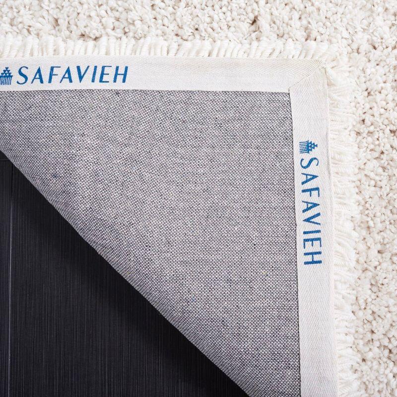 Assar Handmade Shag Ivory Rug
