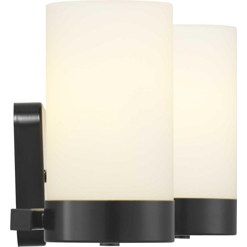 Elevate Brushed Bronze 34.5" Mid-Century Modern Bath Vanity Light