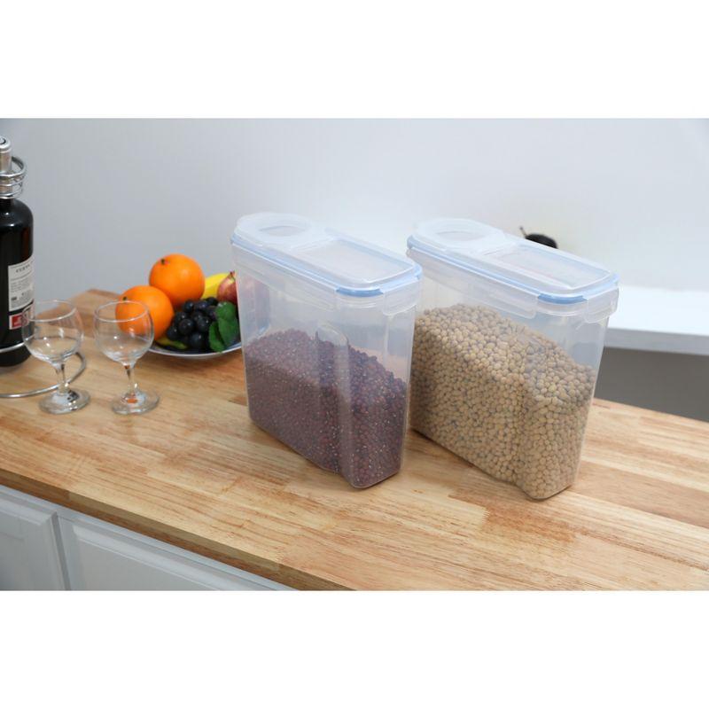 Food Storage - Set of 2 Containers and 2 Lids