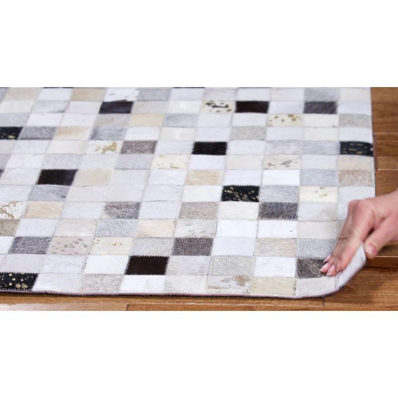 Studio Leather STL810 Hand Woven Runner Rug - Ivory/Black - 2'3"x7' - Safavieh.