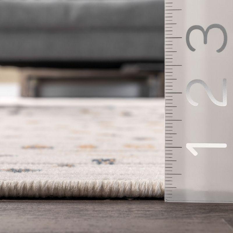 Nuloom Mila Moroccan 8x10 Indoor Area Rug for Living Room Bedroom Dining Room Kitchen, Beige/Ivory