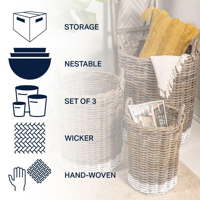 happimess Happimess Rattan Basket