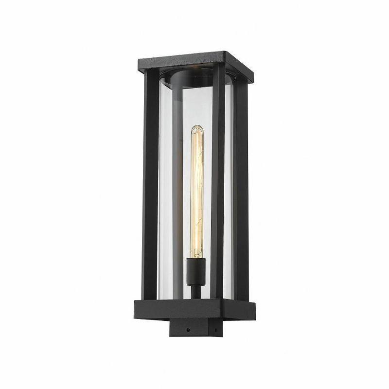 Z-Lite Glenwood 1 - Light Post Light in  Black