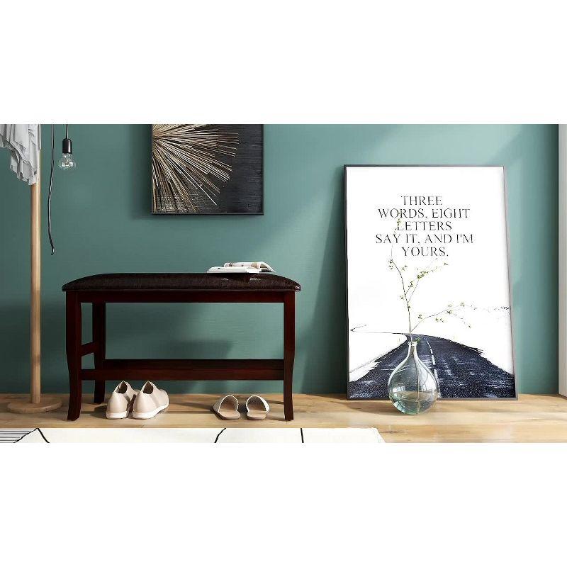 miBasics Nortal 47.24" Console Table Modern 1 Shelf with Usb and Power Ports Soft White