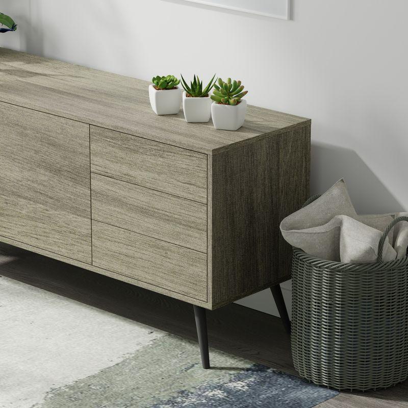 Glenwillow Home Atlas 59" Mid-Century Modern Buffet/Sideboard/TV Console