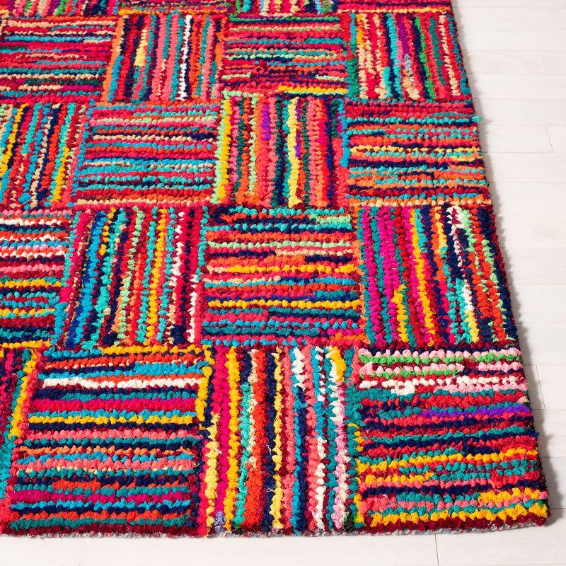 Nantucket NAN318 Hand Tufted Indoor Area Rug - Multi - 4'x6' - Safavieh