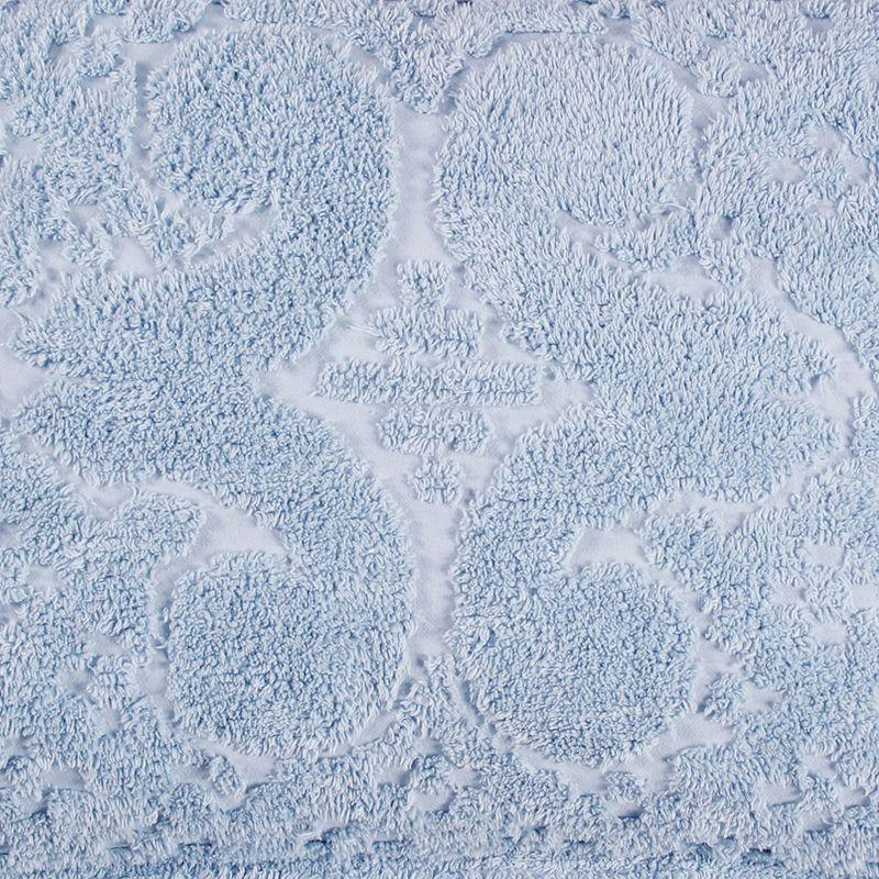 Better Trends Ashton – Luxurious 100% Cotton Tufted Euro Sham in Medallion Design, Super Soft & Lightweight, 26” x 26”, Blue