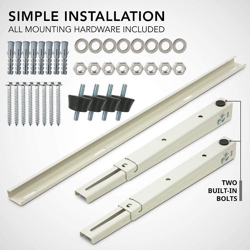 Ivation Split AC Unit Wall Mount, Air Conditioner Support Bracket