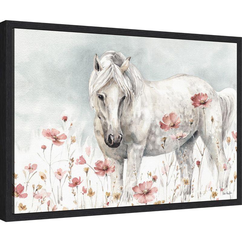 Amanti Art Wild Horses II by Lisa Audit Framed Canvas Wall Art