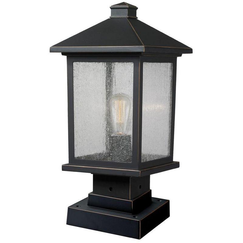 Z-Lite Portland 1 - Light Lantern in  Oil Rubbed Bronze