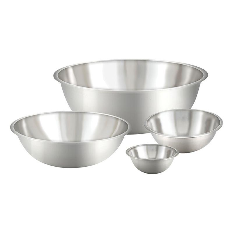 Winco Mixing Bowl, Economy, Stainless Steel, 8 Quart