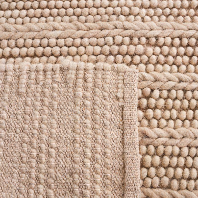 Natura NAT280 Flat Weave Indoor Area Rug - Beige - 4'x6' - Safavieh