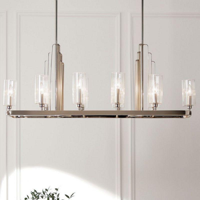 Kichler Lighting Kimrose 10 - Light Chandelier in  Polished Nickel