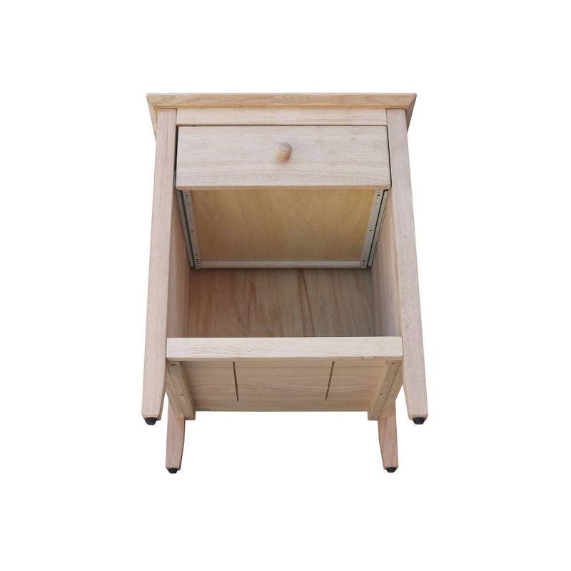 19.5" Nightstand Unfinished - International Concepts