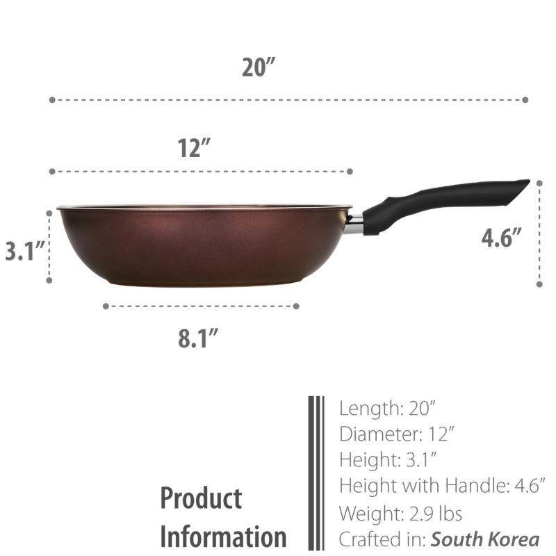 TECHEF Art - 12" Nonstick Wok/Stir-Fry Pan
