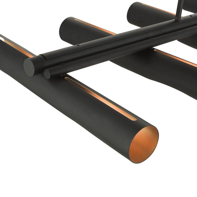 Livex Lighting Novato 10 - Light Chandelier in  Black