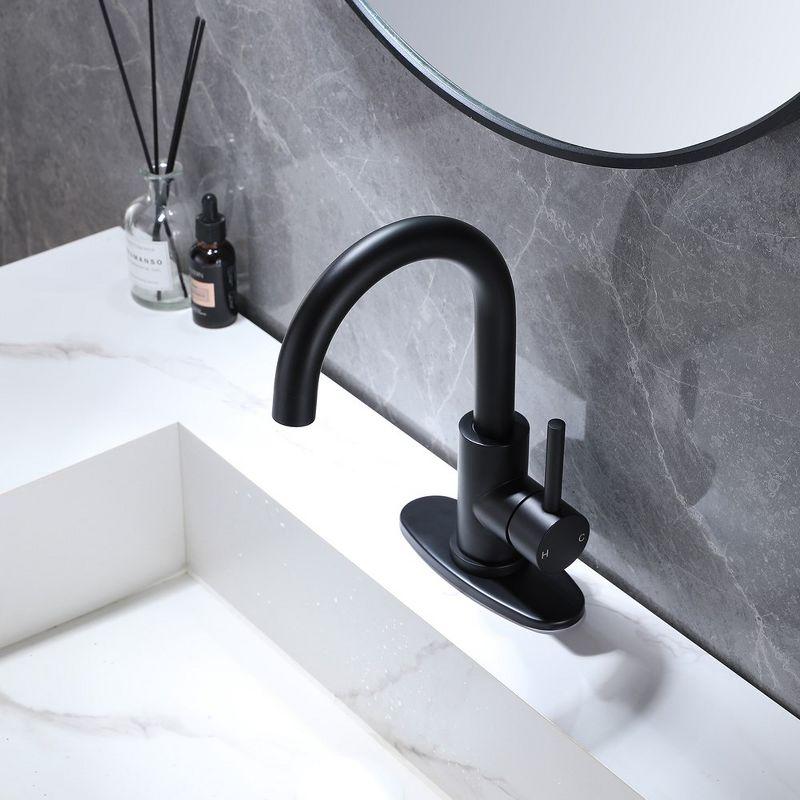 Single-Hole Single-handle Bathroom Faucet