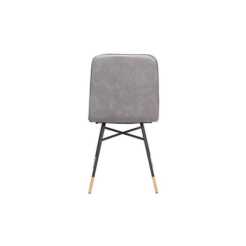 Zuo Var Dining Chair (Set of 2) Gray