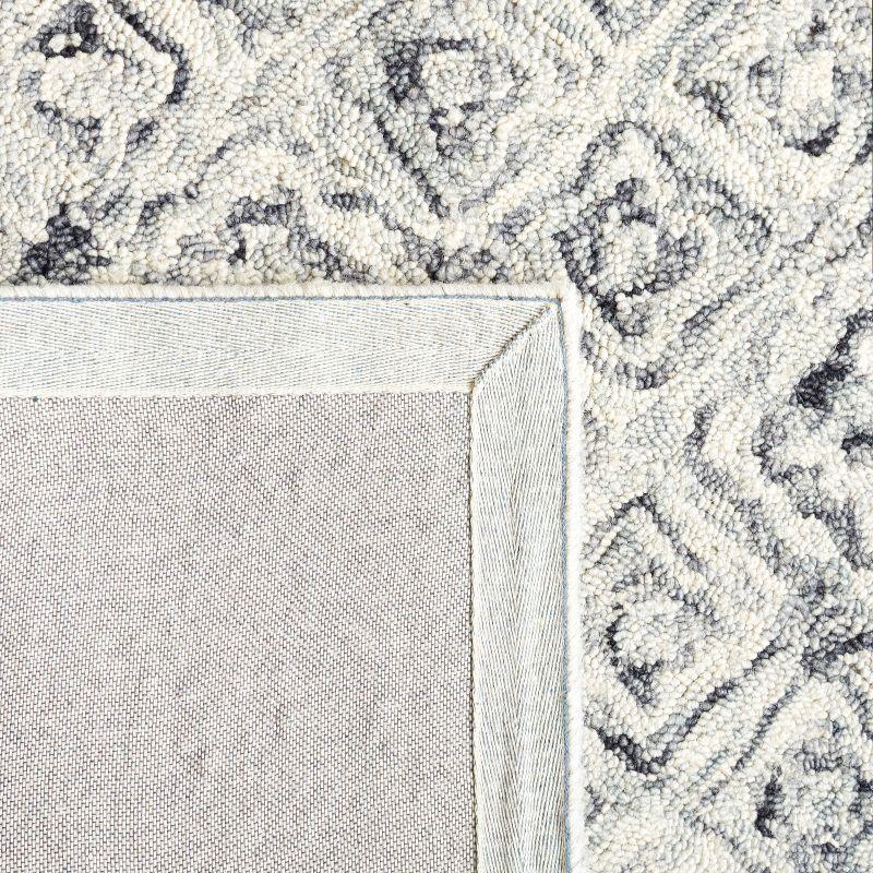 Micro-Loop MLP776 Hand Tufted Area Rug - Grey/Beige - 5'x8' - Safavieh.