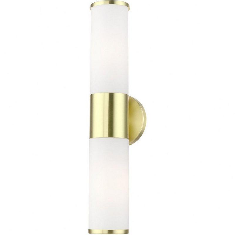 Livex Lighting Lindale 2 - Light Vanity in  Satin Brass