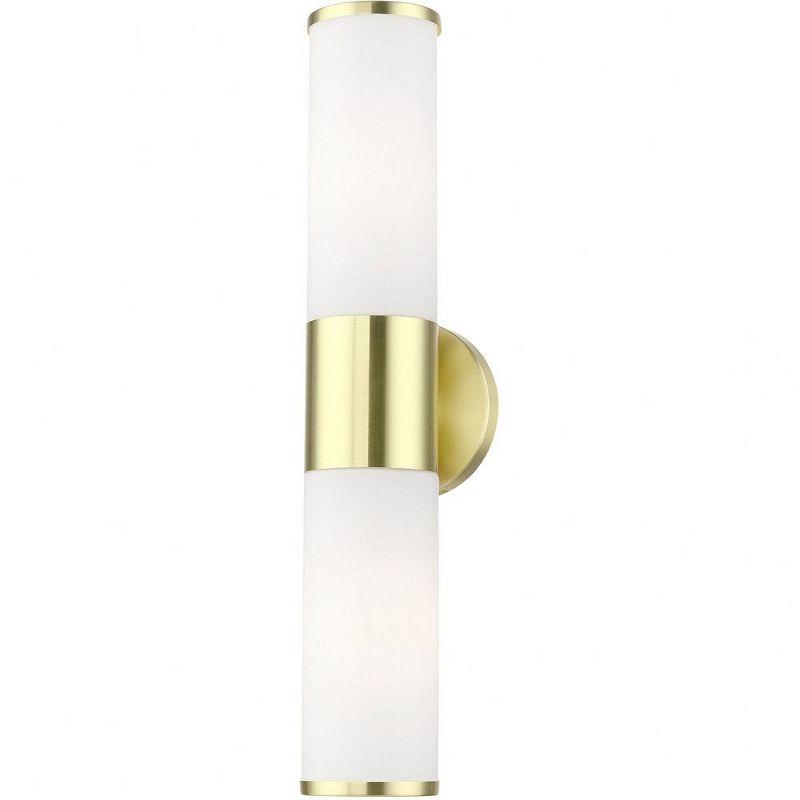 Livex Lighting Lindale 2 - Light Vanity in  Satin Brass