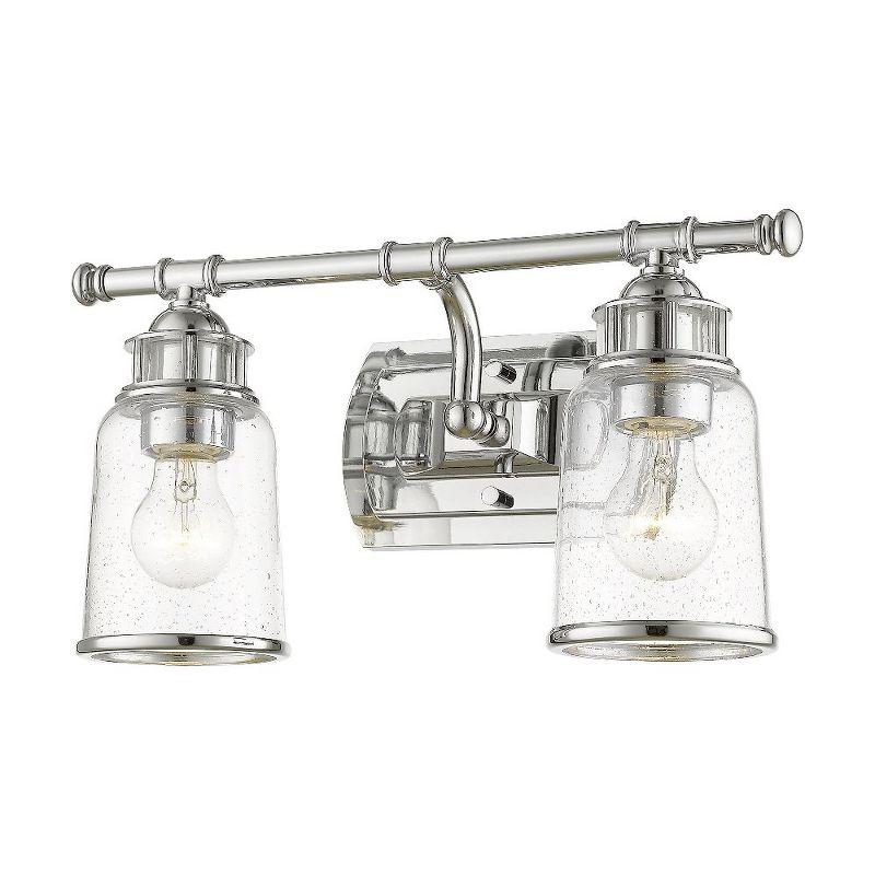 Livex Lighting Lawrenceville 2 - Light Vanity in  Polished Chrome